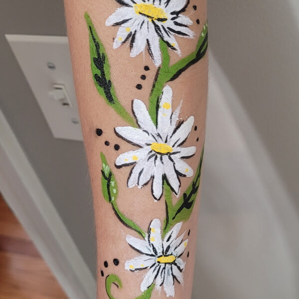 Face painting examples by Magic Dave's team in Illinois and Wisconsin
